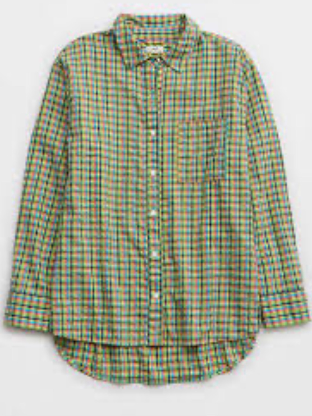 Aerie Plaid Button Down